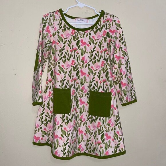 Sweethoney Floral Knit Dress - Picture 1 of 3